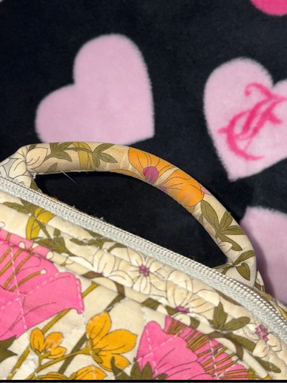 Vera Bradley Small Backpack in the retired Tea Garden floral pattern
